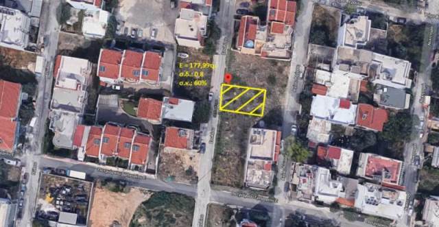 (Προς Πώληση) Αξιοποιήσιμη Γη Οικόπεδο εντός σχεδίου || Αθήνα Δυτικά/Καματερό - 178 τ.μ, 49.000€ 